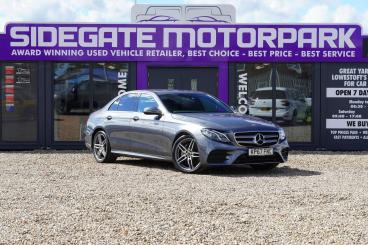 SPOTICAR Mercedes E Class Classe E 2.0 E220d Amg Line G-tronic+ Euro 6 (s/s) 4dr Used Car - Saloon Diesel Grey - Great Yarmouth - 1200608593_1