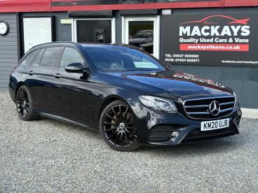 SPOTICAR Mercedes E Class Classe E 2.0 E220d Amg Line Night Edition (premium Plus) G- Used Car - Estate Diesel Black - Inverness - 1200641909_1