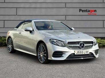 SPOTICAR Mercedes E Class Classe E 3.0 E450 V6 Amg Line Cabriolet G-tronic+ 4matic Eu Used Car - Saloon Petrol Silver - Derby - 1200642345_1