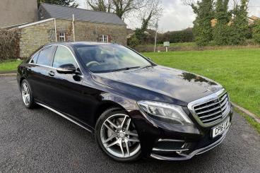 SPOTICAR Mercedes S Class Classe S 3.0 S350d V6 Amg Line G-tronic+ Euro 6 (s/s) 4dr Used Car - Saloon Diesel Black - Bridgend - 1200564736_1
