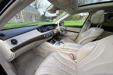 SPOTICAR Mercedes S Class Classe S 3.0 S350d V6 Amg Line G-tronic+ Euro 6 (s/s) 4dr Used Car - Saloon Diesel Black - Bridgend - 1200564736_2