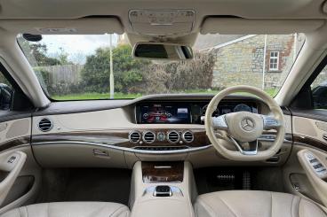 SPOTICAR Mercedes S Class Classe S 3.0 S350d V6 Amg Line G-tronic+ Euro 6 (s/s) 4dr Used Car - Saloon Diesel Black - Bridgend - 1200564736_4