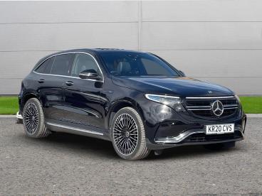 SPOTICAR Mercedes Eqc 400 80kwh Amg Line (premium Plus) Auto 4matic 5dr Used Car - Suv Electric Black - Selby - 1200533134_1
