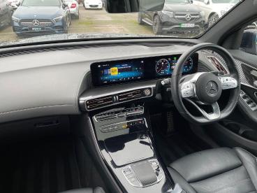 SPOTICAR Mercedes Eqc 400 80kwh Amg Line (premium Plus) Auto 4matic 5dr Used Car - Suv Electric Black - Selby - 1200559587_2