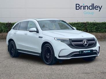 SPOTICAR Mercedes Eqc 400 80kwh Amg Line (premium Plus) Auto 4matic 5dr Used Car - Suv Electric White - Cannock - 1200603579_1