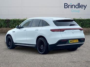 SPOTICAR Mercedes Eqc 400 80kwh Amg Line (premium Plus) Auto 4matic 5dr Used Car - Suv Electric White - Cannock - 1200603579_3