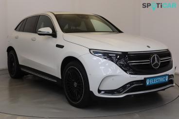 SPOTICAR Mercedes Eqc 400 80kwh Amg Line (premium Plus) Auto 4matic 5dr Used Car - Suv Electric White - Wellingborough - 1200605473_1