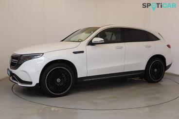 SPOTICAR Mercedes Eqc 400 80kwh Amg Line (premium Plus) Auto 4matic 5dr Used Car - Suv Electric White - Wellingborough - 1200605473_4