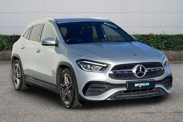 SPOTICAR Mercedes Gla 1.3 Gla200 Amg Line (premium) 7g-dct Euro 6 (s/s) Used Car - Suv Petrol Silver - Cannock - 1200549472_1