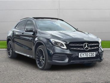 SPOTICAR Mercedes Gla 1.6 Gla200 Amg Line Edition (plus) 7g-dct Euro 6 ( Used Car - Suv Petrol Black - Selby - 1200592023_1