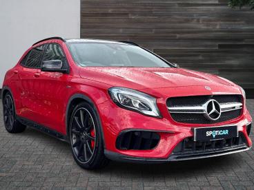 SPOTICAR Mercedes Gla 2.0 Gla45 Amg Spds Dct 4matic Euro 6 (s/s) 5dr Used Car - Suv Petrol Red - Swindon - 1200598820_1