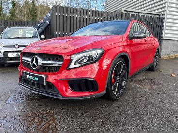 SPOTICAR Mercedes Gla 2.0 Gla45 Amg Spds Dct 4matic Euro 6 (s/s) 5dr Used Car - Suv Petrol Red - Swindon - 1200598820_4