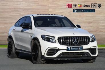 SPOTICAR Mercedes Glc 4.0 Glc63 V8 Biturbo Amg S (premium) Coupe Spds Mc Used Car - Suv Petrol White - Nuneaton - 1200557622_1