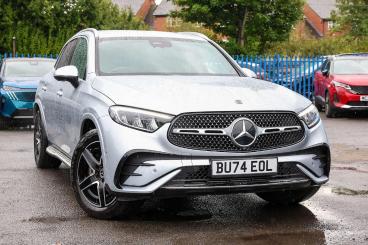 SPOTICAR Mercedes Glc 2.0 Glc300h Mhev Amg Line G-tronic+ 4matic Euro 6 Used Car - Suv Hybrid Silver - Lichfield - 1200630467_1