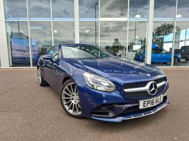 SPOTICAR Mercedes Slc 2.1 Slc250d Amg Line G-tronic Euro 6 (s/s) 2dr Used Car - Saloon Diesel Blue - Boston - 1200608368_1