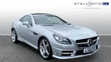 SPOTICAR Mercedes Slk 2.1 Slk250d Amg Sport G-tronic Euro 6 (s/s) 2dr Used Car - Saloon Diesel Silver - Newport - 1200552341_1