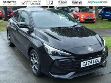 SPOTICAR Mg 3 Mg3 1.5 Hybrid+ Mhev Trophy Auto Euro 6 (s/s) 5dr Used Car - Saloon Hybrid Black - Swansea - 1200527852_1