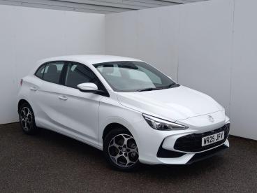 SPOTICAR Mg 3 Mg3 1.5 Hybrid+ Mhev Se Auto Euro 6 (s/s) 5dr Used Car - Saloon Hybrid White - Trowbridge - 1200540559_1