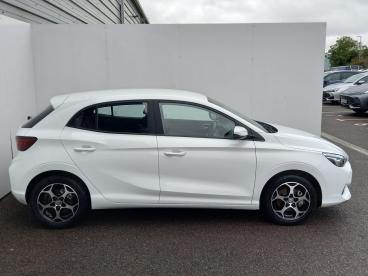 SPOTICAR Mg 3 Mg3 1.5 Hybrid+ Mhev Se Auto Euro 6 (s/s) 5dr Used Car - Saloon Hybrid White - Trowbridge - 1200540559_5