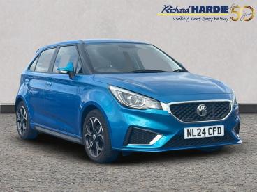 SPOTICAR Mg 3 Mg3 1.5 Vti-tech Exclusive Nav Euro 6 (s/s) 5dr Used Car - Saloon Petrol Blue - Wallsend - 1200542143_1