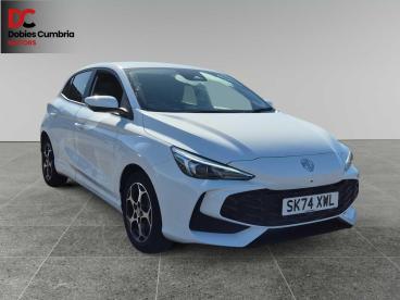 SPOTICAR Mg 3 Mg3 1.5 Hybrid+ Mhev Trophy Auto Euro 6 (s/s) 5dr Used Car - Saloon Hybrid White - Workington - 1200544009_1