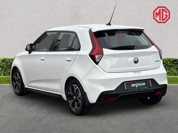 SPOTICAR Mg 3 Mg3 1.5 Vti-tech Exclusive Nav Euro 6 (s/s) 5dr Used Car - Saloon Petrol White - Dumfries - 1200551085_2