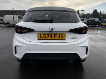 SPOTICAR Mg 3 Mg3 1.5 Hybrid+ Trophy Auto Euro 6 (s/s) 5dr Used Car - Saloon Hybrid White - Enniskillen - 1200563361_4