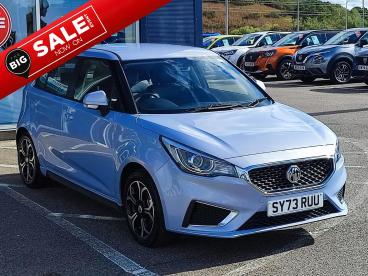 SPOTICAR Mg 3 Mg3 1.5 Vti-tech Exclusive Nav Euro 6 (s/s) 5dr Used Car - Saloon Petrol Blue - Moray - 1200565572_1
