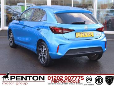 SPOTICAR Mg 3 Mg3 1.5 Hybrid+ Trophy Auto Euro 6 (s/s) 5dr Used Car - Saloon Hybrid Blue - Poole - 1200570468_4