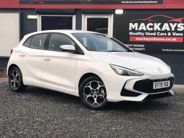 SPOTICAR Mg 3 Mg3 1.5 Se Euro 6 (s/s) 5dr Used Car - Saloon Petrol White - Inverness - 1200573203_1