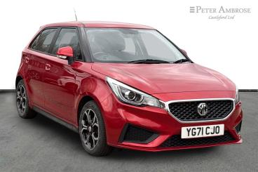 SPOTICAR Mg 3 Mg3 1.5 Vti-tech Excite Euro 6 (s/s) 5dr Used Car - Saloon Petrol Red - Castleford - 1200578941_1
