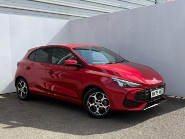 SPOTICAR Mg 3 Mg3 1.5 Hybrid+ Trophy Auto Euro 6 (s/s) 5dr Used Car - Saloon Hybrid Red - Trowbridge - 1200583461_1