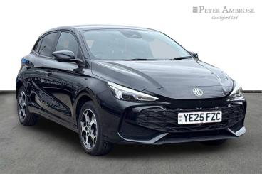 SPOTICAR Mg 3 Mg3 1.5 Hybrid+ Trophy Auto Euro 6 (s/s) 5dr Used Car - Saloon Hybrid Black - Castleford - 1200584349_1
