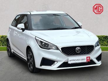SPOTICAR Mg 3 Mg3 1.5 Vti-tech Exclusive Nav Euro 6 (s/s) 5dr Used Car - Saloon Petrol White - Dumfries - 1200601440_1