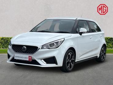 SPOTICAR Mg 3 Mg3 1.5 Vti-tech Exclusive Nav Euro 6 (s/s) 5dr Used Car - Saloon Petrol White - Dumfries - 1200601440_4