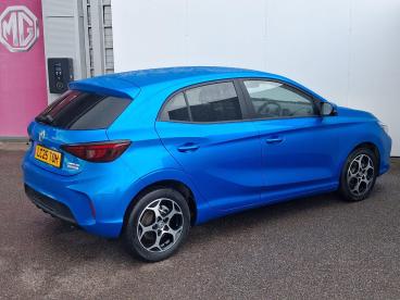 SPOTICAR Mg 3 Mg3 1.5 Hybrid+ Trophy Auto Euro 6 (s/s) 5dr Used Car - Saloon Hybrid Blue - Trowbridge - 1200602236_5