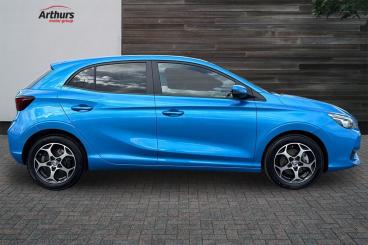 SPOTICAR Mg 3 Mg3 1.5 Hybrid+ Trophy Auto Euro 6 (s/s) 5dr Used Car - Saloon Hybrid Blue - Wrexham - 1200603366_2