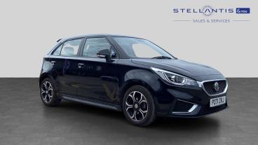 SPOTICAR Mg 3 Mg3 1.5 Vti-tech Exclusive Nav Euro 6 (s/s) 5dr Used Car - Saloon Petrol Black - Preston - 1200604412_1