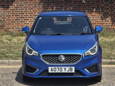SPOTICAR Mg 3 Mg3 1.5 Vti-tech Exclusive Nav Euro 6 (s/s) 5dr Used Car - Saloon Petrol Blue - Hemel Hempstead - 1200612673_2