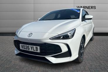 SPOTICAR Mg 3 Mg3 1.5 Hybrid+ Trophy Auto Euro 6 (s/s) 5dr Used Car - Saloon Hybrid White - Tewkesbury - 1200620935_2