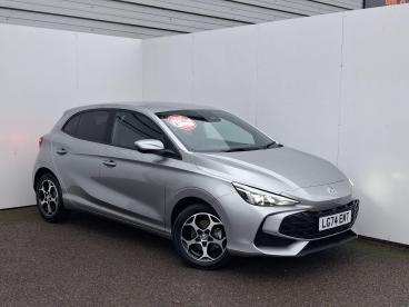SPOTICAR Mg 3 Mg3 1.5 Hybrid+ Trophy Auto Euro 6 (s/s) 5dr Used Car - Saloon Hybrid Silver - Trowbridge - 1200625265_1
