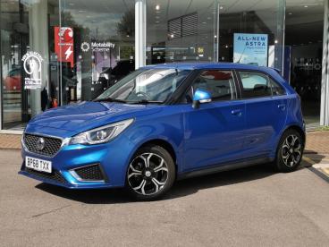SPOTICAR Mg 3 Mg3 1.5 Vti-tech Exclusive Euro 6 (s/s) 5dr Used Car - Saloon Petrol Blue - Hemel Hempstead - 1200625772_3