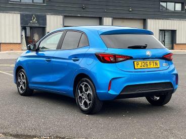 SPOTICAR Mg 3 Mg3 1.5 Hybrid+ Trophy Auto Euro 6 (s/s) 5dr Used Car - Saloon Hybrid Blue - Blackpool - 1200632223_3