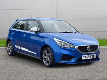 SPOTICAR Mg 3 Mg3 1.5 Vti-tech Excite Euro 6 (s/s) 5dr Used Car - Saloon Petrol Blue - Worksop - 1200633580_1