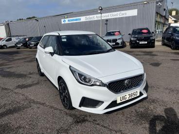 SPOTICAR Mg 3 Mg3 1.5 Vti-tech Excite Euro 6 (s/s) 5dr Used Car - Saloon Petrol White - Enniskillen - 1200635281_1