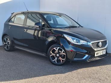 SPOTICAR Mg 3 Mg3 1.5 Vti-tech Exclusive Nav Euro 6 (s/s) 5dr Used Car - Saloon Petrol Black - Trowbridge - 1200636894_1