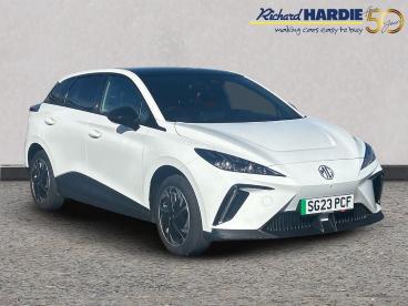 SPOTICAR Mg 4 Mg4 64kwh Trophy Long Range Auto 5dr Used Car - Saloon Electric White - Wallsend - 1200537993_1