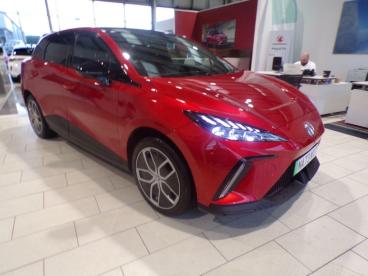 SPOTICAR Mg 4 Mg4 77kwh Trophy Extended Range Auto 5dr Used Car - Saloon Electric Red - Ashington - 1200556655_1