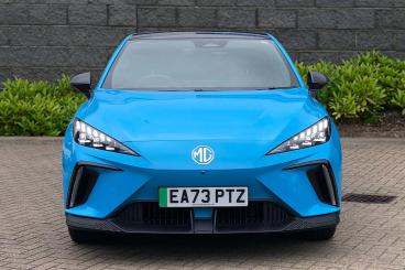 SPOTICAR Mg 4 Mg4 64kwh Trophy Long Range Auto 5dr Used Car - Saloon Electric Blue - Rugby - 1200557312_2