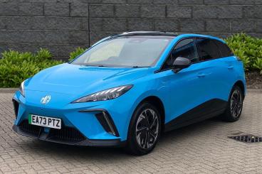 SPOTICAR Mg 4 Mg4 64kwh Trophy Long Range Auto 5dr Used Car - Saloon Electric Blue - Rugby - 1200557312_3